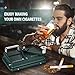 Tesonway Cigarette Rolling Machine Manual, Cigarette Injector Machine with Cleaning Brush, Cleaning Probe, Tube Probe, Cleaning Spray Bottle for 8mm Diameter Cigarettes Paper Tubes