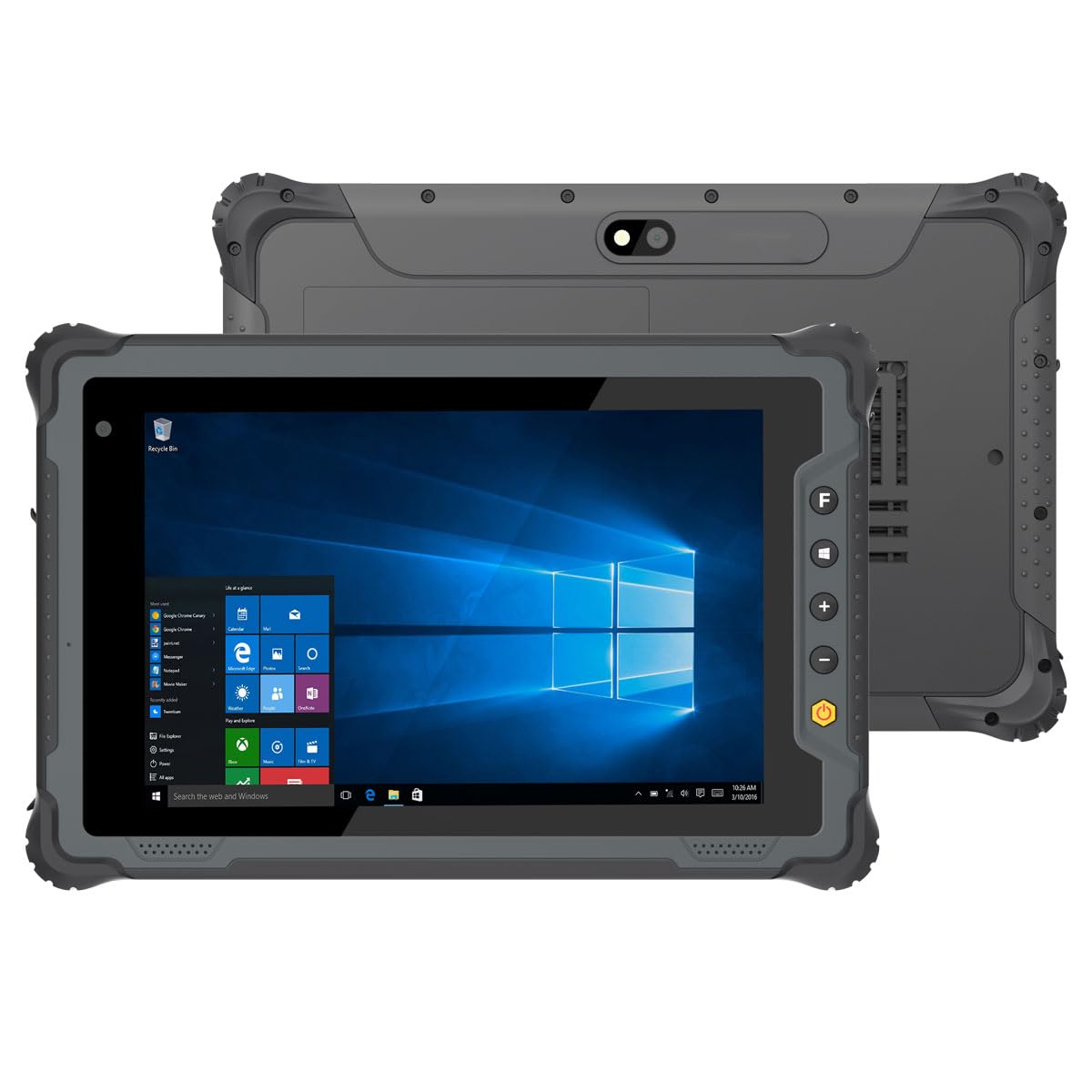 Tablet PC robusto Windows 11 Enterprise, nuova GEN CPU | 8 pollici 1200 * 1920 HD Screen | 8 GB di RAM + 128 GB ROM | Aggiornato Wi-Fi 6 4G LTE/WiFi/BT 5.2 Tecnologia | per Enterprise Mobile