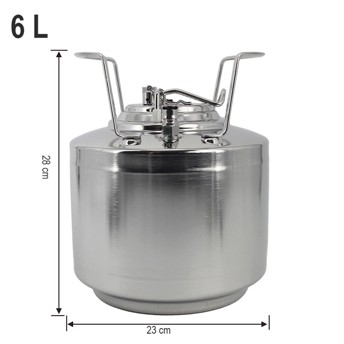 Amazon | 1 個ステンレス鋼窒素コーヒーポットビール樽ボールロック加 Amazon | 1 個ステンレス鋼窒素コーヒーポットビール樽ボールロック加