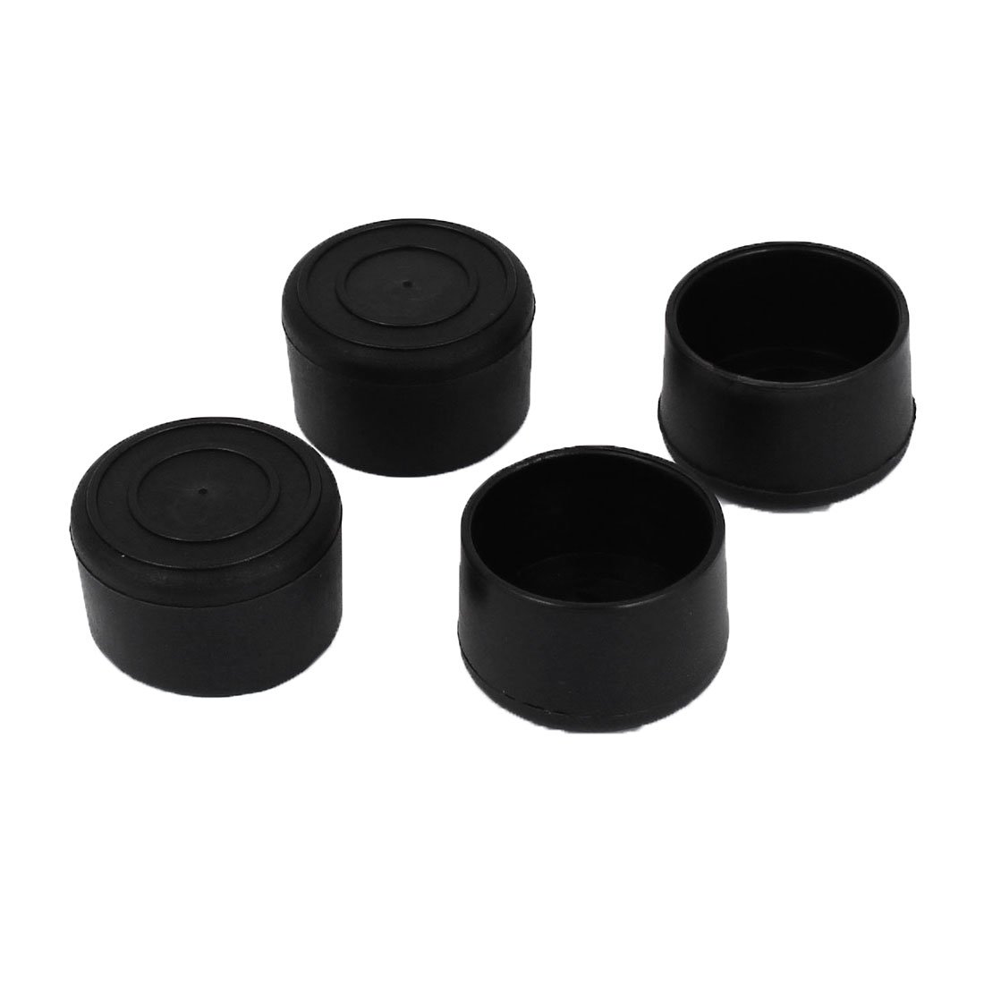 Plastic Furniture Round Shaped Foot Pipe Protector Pad 29mm Dia 4pcs id 030 681 576 DCB 0d5