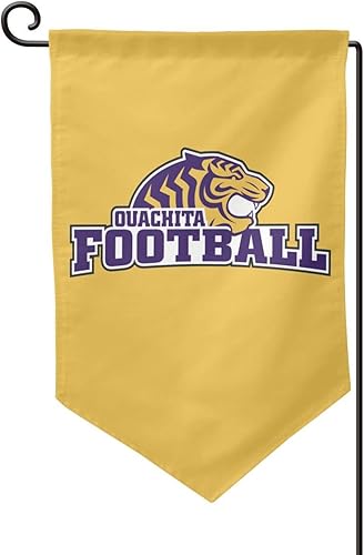 Bandera de jardín con logotipo de la Universidad Bautista de Ouachita – Pancartas de doble cara para decoración de interiores y exteriores