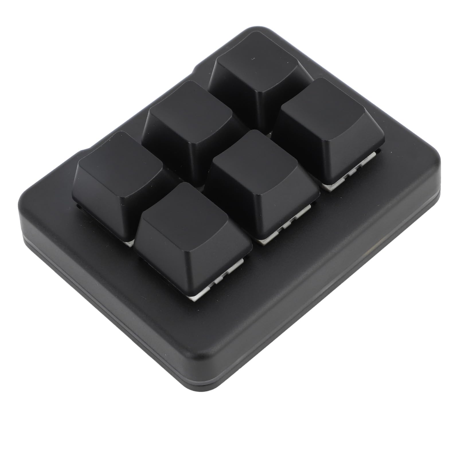 Bewinner Tastiera da Gioco a 6 Tasti USB Cablata, Tastiera da Gioco Meccanica Macro RGB, Tastiera Portatile Sottile con una Sola Mano per, per