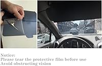 Vista 7 de VAGURFO Extensor de visera de automóvil, parasol para parabrisas y ventana lateral, extensor de parasol antirreflejo para el asiento delantero