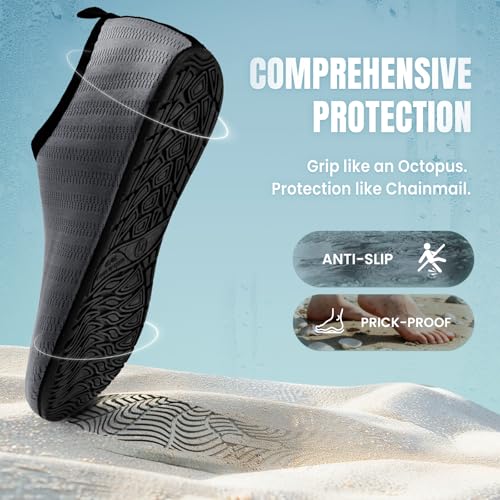 Image of IceUnicorn Water Shoes Men Women Beach Swim Aqua Barefoot Socks Pool Quick Dry Yoga