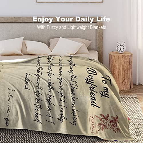 Couverture en flanelle chaude et douce pour lit de petit ami