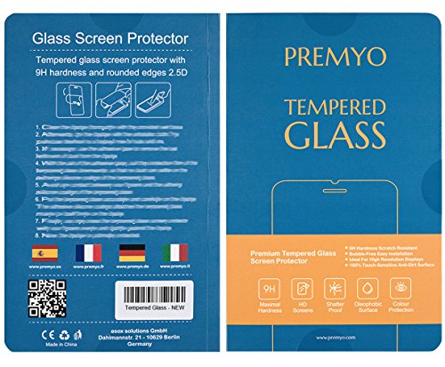 PREMYO Pellicola Vetro Temperato Compatibile con