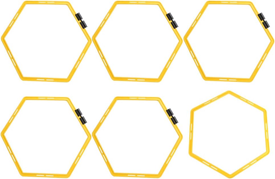 Training Circle, 6PCS Agile Circle, Training Agile Set Football Equipment for Sports