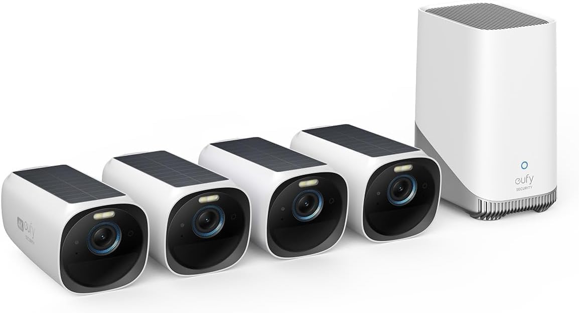 マル eufy Security eufyCam S330 2カメラ Amazon.com : eufy Security eufyCam S330 (eufyCam 3) Add-on