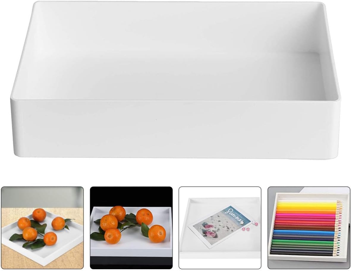 1pc Polypropylene Laboratory Storage Tray Multi-Purpose Leak Organizer for Lab Tools Home Use Capacity