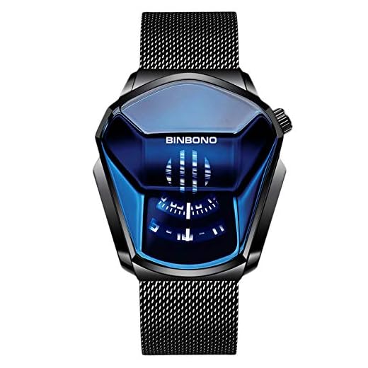 RORIOS Moda Relojes de Hombre Analógico Cuarzo Reloj de Malla Acero Inoxidable Deportivo Relojes de Pulsera Impermeable Casual Relojes Hombre