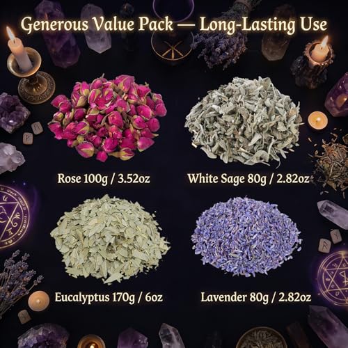 Kit de Flores Secas Extra Grandes 4 pzas para Rituales y Manualidades miniatura 2