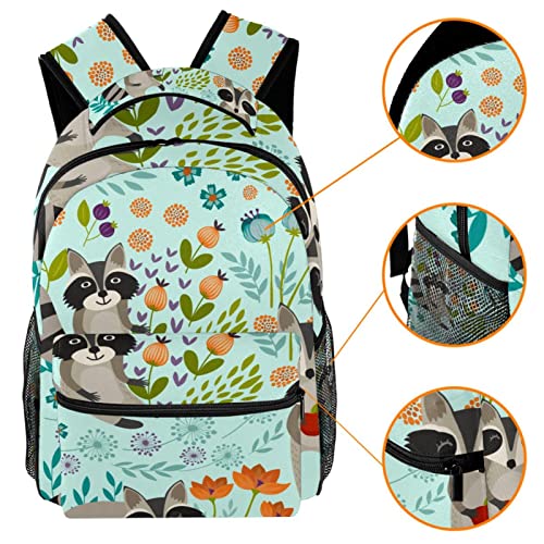 Sac à dos de voyage vert pour sorties campus et vacances scolaires - 3
