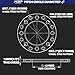 KSP 8 Lug Universal Wheel Spacers 12mm, 1/2in 8x6.5 8x165.1 8x170 8x180 Lug Spacer for F350 250 Ram 2500 3500 Express Silverado Suburban Sierra 2500 3500HD Dually Wheel, 2PCS CNC Machined Spacer