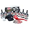 Red Line 90226 Big Twin 20w50 Power Pack Oil Package with K&N High Performance Oil Filter (Complete Kit, Chrome Filter)