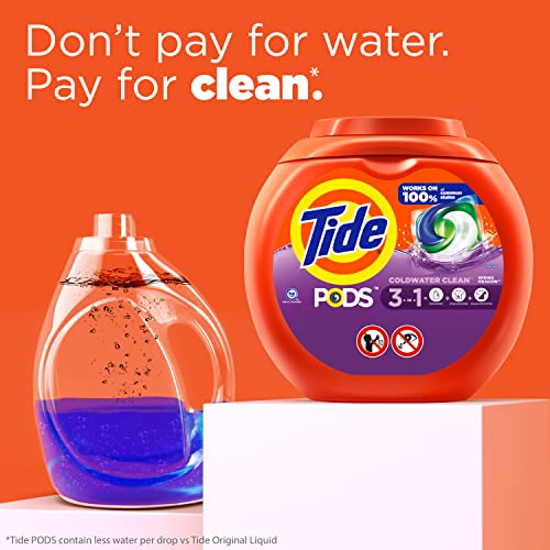 Tide PODS Laundry Detergent Soap Pods, Spring Meadow, 81 count - image 6
