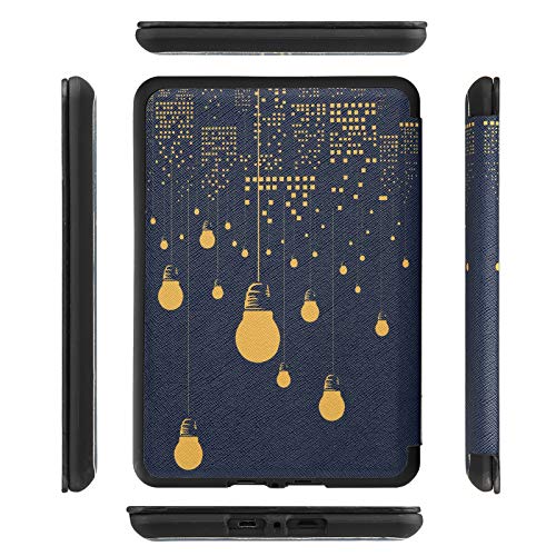 Capa Novo Kindle 10a. Geração Wb - Ultra Leve Auto Hibernação Sensor Magnético Silicone Flexível Luz