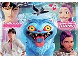 K-Pop Demon Hunters Puzzle dla dzieci 104 elementy - 38 x 27 cm - Od 6 lat - Kolorowe postacie - Zabawa i działalność edukacyjna