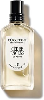 L'OCCITANE - Eau de Toilette Cèdre Encens (anteriormente Eau des Baux) - 50 ml - Notas especiadas, amaderadas y ambarinas - Fabricado en Francia