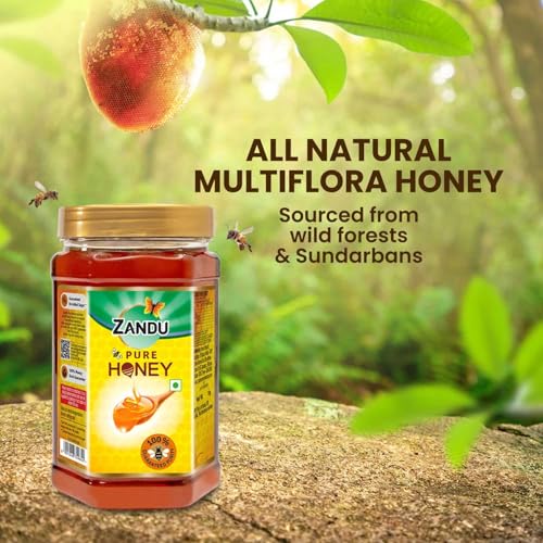Miel Pura Zandu 1KG Libre de Azúcar 100% Natural miniatura 6