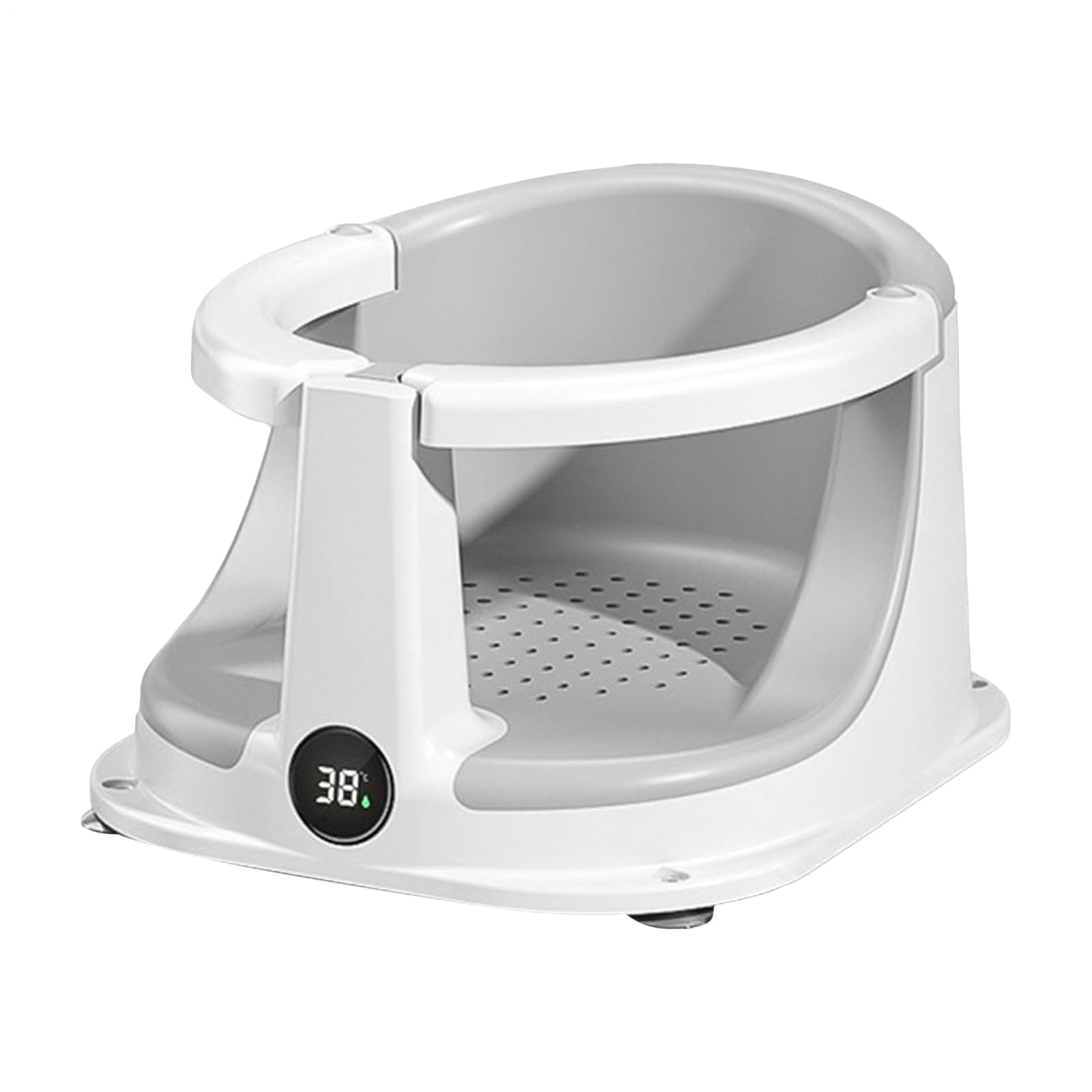 Seggiolino per Bagnetto Sedia da Bagno Antiscivolo con Sensore di | Accessorio Sicurezza per Doccia Bambini Ideale per Casa Viaggi Compleanni e Regali