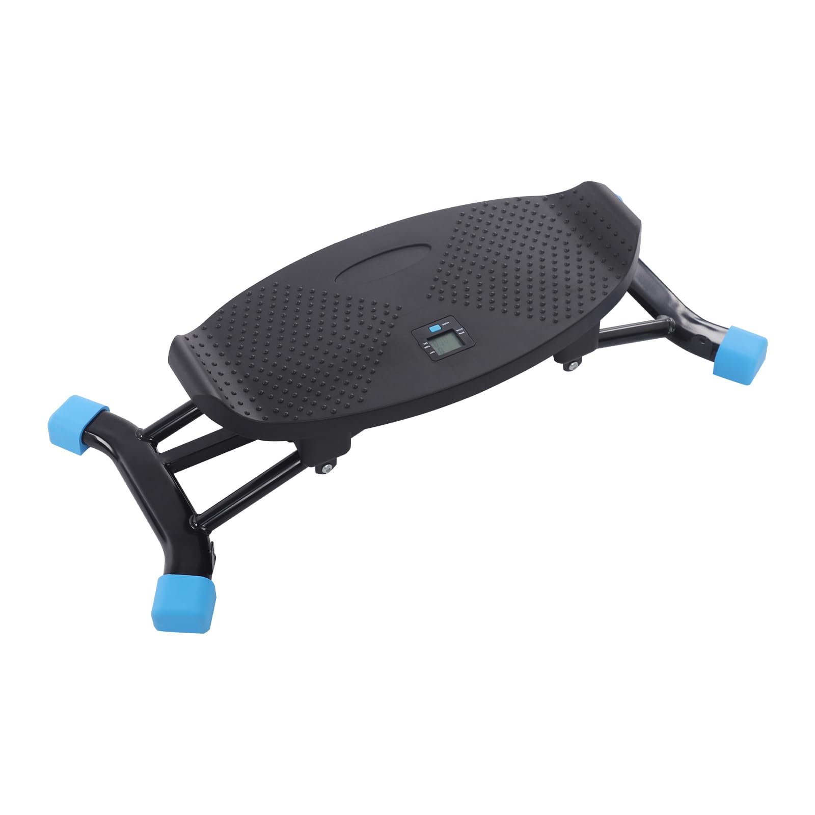 Indoor-Ski-Maschine, Balance Trainer mit Widerstandsbändern, Indoor Skimaschine für Ganzkörpertraining, 120kg Belastung, LCD Display, Leise & Platzsparend, für Zuhause