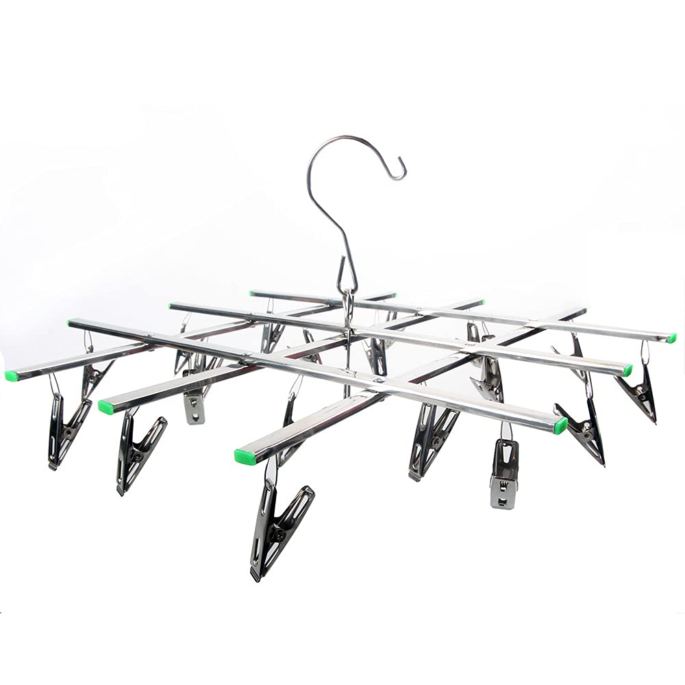 Cintre de Support de séchage de Film de Chambre Noire Pliable avec Clips 35 mm 120 4x5 5x7 négatif Roll Pan Sheet Film Negative Drying Frame Hanger Rack (20 Clips)
