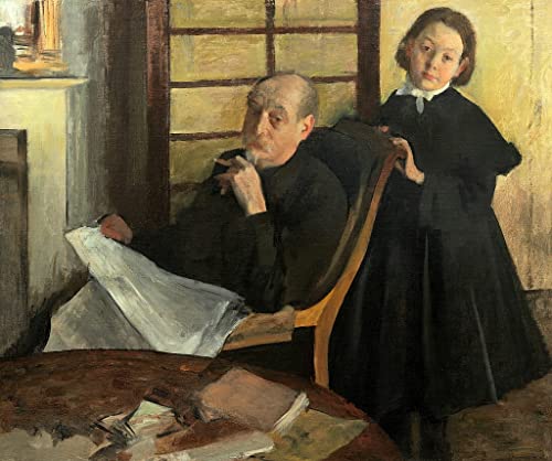 Toile Edgar Degas Henri Degas pour habiller un mur vide avec une peinture murale de salon
