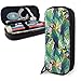 Produktbild Federmäppchen Colorful Parrots Tropic Cute Pen Pencil Case Leather Pouch Bag Pencil Case with Double Zipper Holder Box for Girls Boys Adults