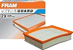 FRAM Extra Guard CA11480 Replacement Engine Air Filter for Select Ford and Lincoln Models, Provides Up to 12 Months or 12,000 Miles Filter Protection