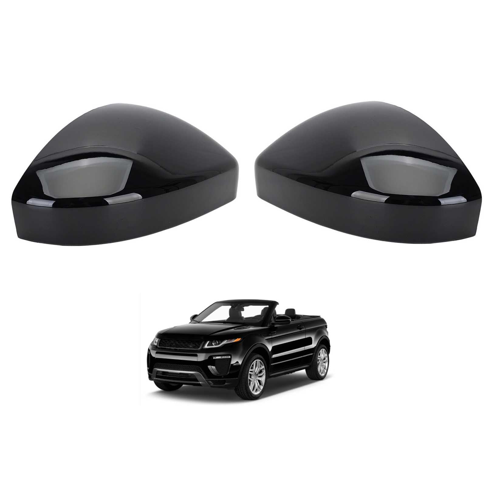 Coque de rétroviseur Land Rover Evoque L538 2014-2018 en ABS capuchon remplacement gauche droit