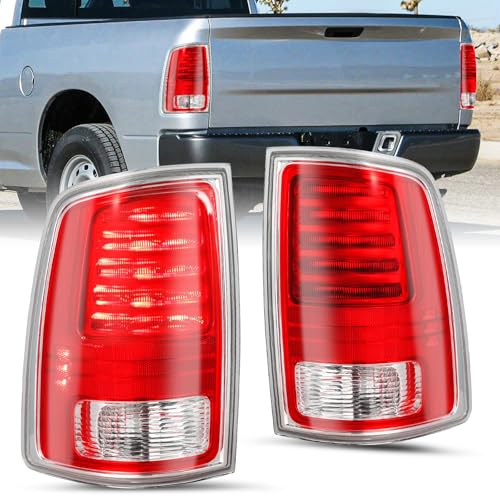 Image of JSBOYAT LED Tail Lights Assembly Pair Compatible With 2013-2018 Dodge Ram 1500 /2014-2018 Dodge Ram 2500 3500 Rear Tail Lamp Replacement