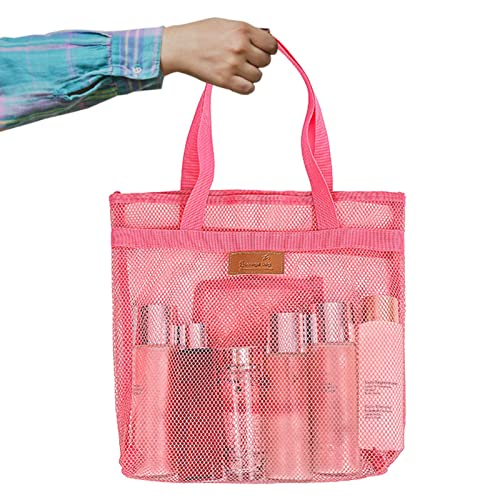 Sacolas de praia | Bolsa de cosméticos respirável, bolsos para academia, piquenique, compras ou viag