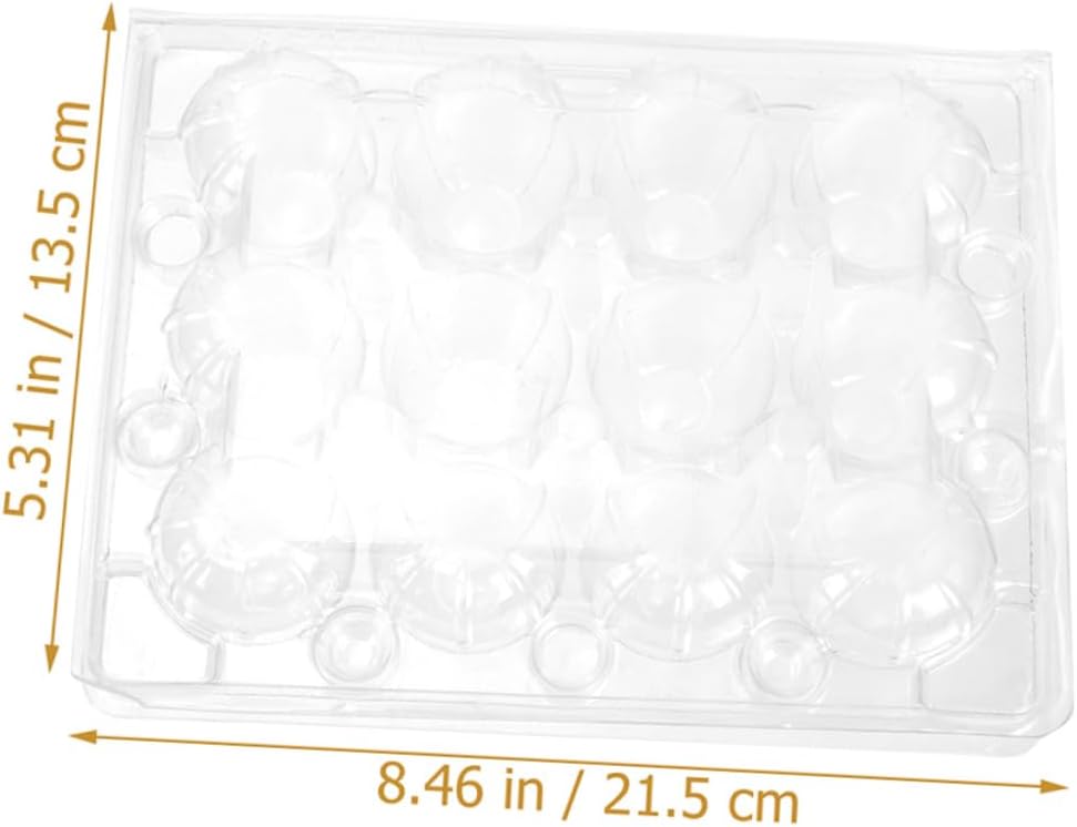 Egg Tray Carton for Quail Eggs 100pcs Plastic Easy to Use and Portable Storage
