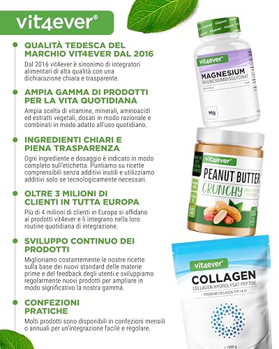 Vit4Ever D-Mannosio - 240 Capsule - 2400 Mg Di D-Mannosio Per Dose Giornaliera - Da Fermentazione Vegetale - Vegano, Dosaggio Ottimale, Senza Additivi Inutili - 7