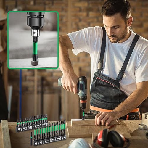 Bits magnétiques pour électricien avec set de perçage finition haute précision