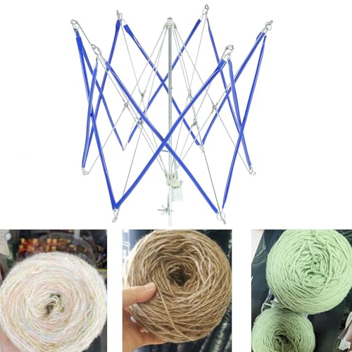 Bobinadora de hilo manual para tejer en casa tus proyectos de crochet de forma cómoda 6