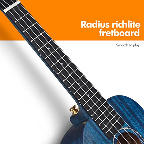 Ukulélé de concert Enya de 58,4 cm en acajou massif – Ukulélé acoustique-électrique et acoustique, motif fleurs de… - Les Beatles, Paul McCartney, John Lennon, RIngo Starr, George Harrison Ukulélé de concert Enya de 58,4 cm en acajou massif - Ukulélé acoustique-électrique et acoustique, motif fleurs de… – Image 5