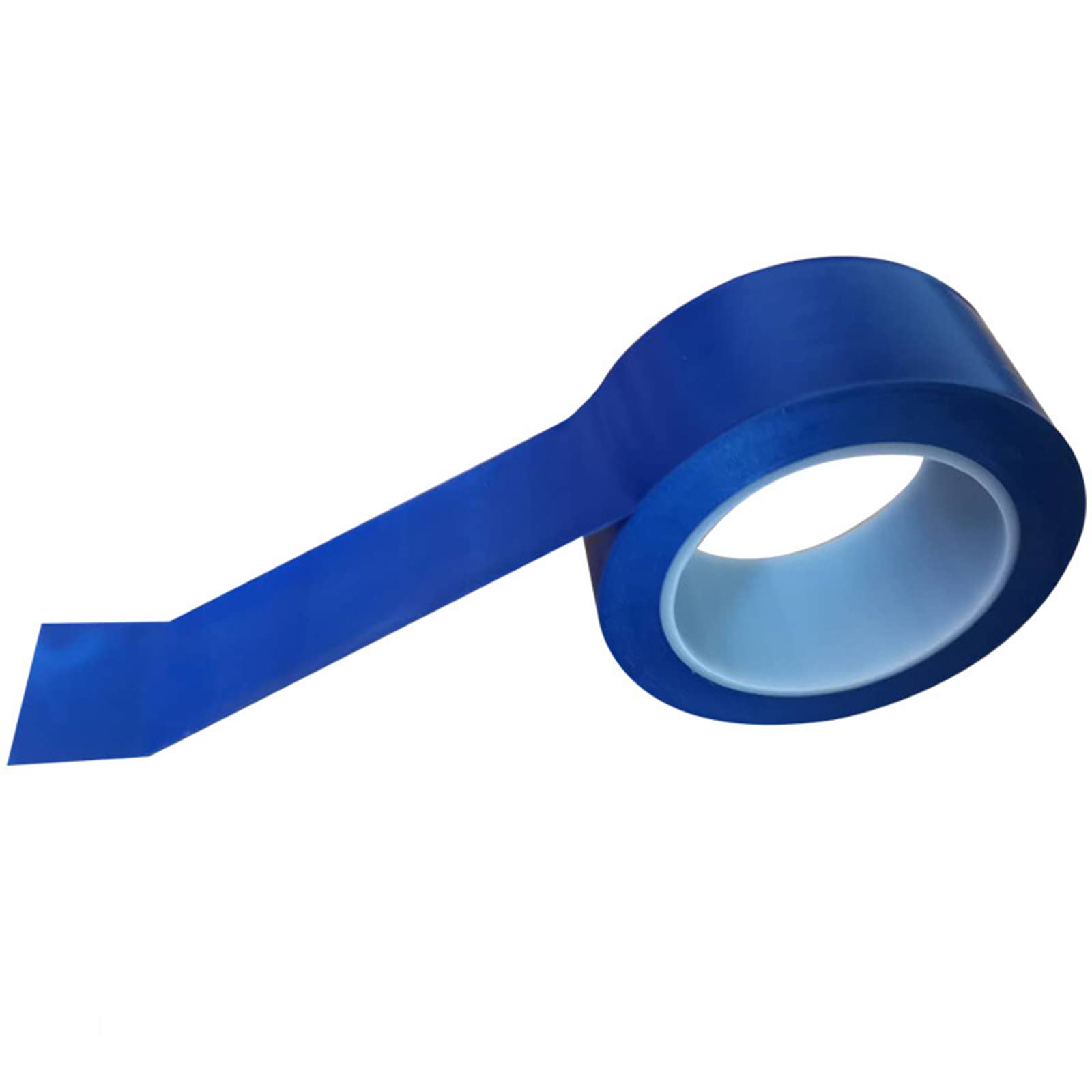 Cinta reflectante de seguridad, Cinta de seguridad advertencia 48 mm x 33 m, cinta precaución, adhesiva for señalización peligros en el suelo(Blue)
