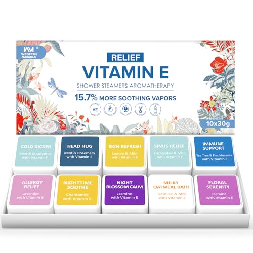 Shower Steamers Aromatherapy 10 Pack - Shower Bombs Birthday Gifts