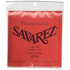 Savarez 570CR Cristal Rouge Tirant normal – Jeu de cordes guitare classique - Les Beatles, Paul McCartney, John Lennon, RIngo Starr, George Harrison Savarez 570CR Cristal Rouge Tirant normal - Jeu de cordes guitare classique – Image 2