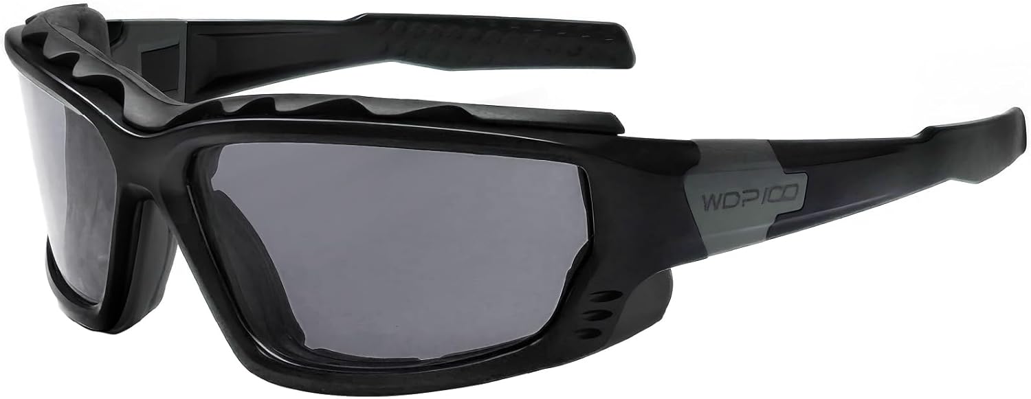 Motorcycle Riding Glasses Inner Foam Gasket Goggles with Strap for Powersports UTV Windproof GK20