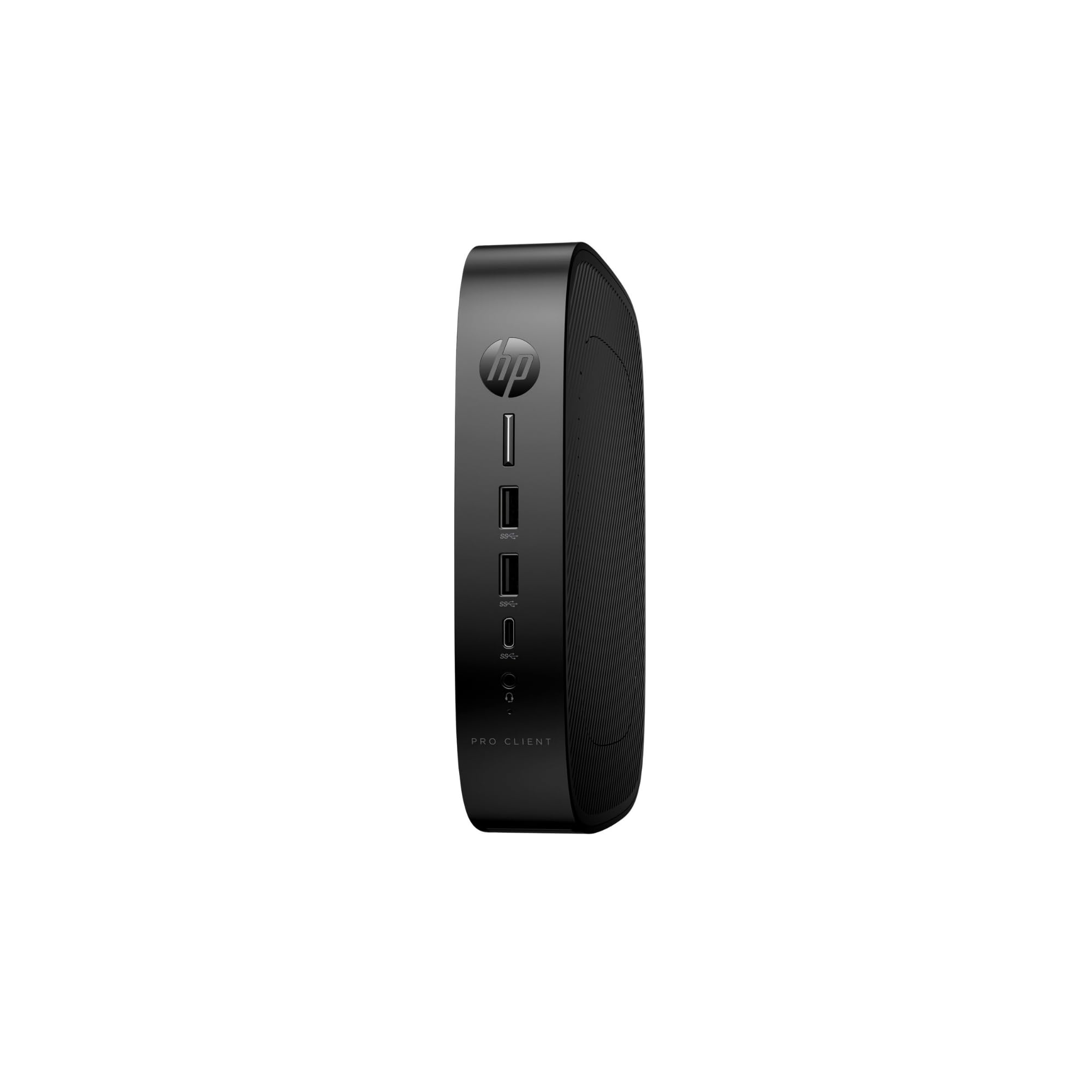 HP Pro t550 - Thin Client - USFF - 1 x Celeron J6412 / 2 GHz - RAM 8 GB - Flash 32 GB - eMMC - UHD Graphics - 1 GbE, Bluetooth 5.2 - WLAN: 802.11a/​b/​g/​n/​ac/​ax, Bluetooth 5.2 - nero