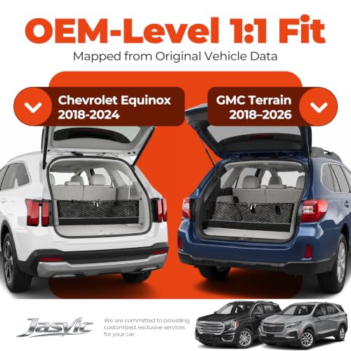 Image of 3-Layer Cargo Net for Chevy /GMC Equinox & Terrain 2018-2024,Zoned Storage