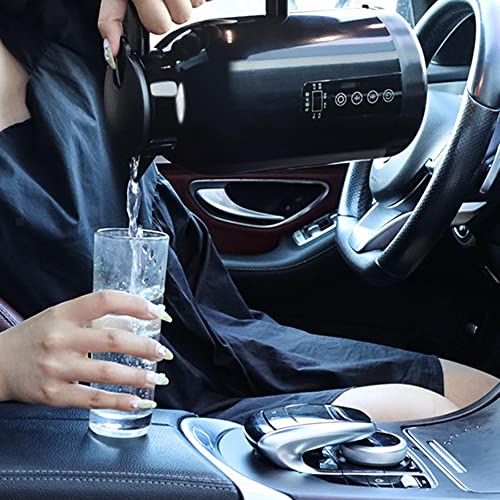 24V/12V Travel Electric Kettle for Car/Truck Portable Electric Car Travel Thermos - Image 8