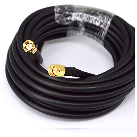 Cable de Extensión SMA Macho a SMA Macho 5M RG58 Baja Pérdida Cover