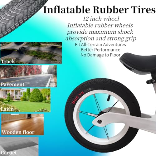 Little Bean Faltbares Kinder-Laufrad Aufsitzspielzeug für Jungen und Mädchen im Alter von 2 bis 5 Jahren, Laufrad für Kleinkinder, verstellbare Sitzhöhe, Geschenk für Kinder, Sport im Freien – Bild 5
