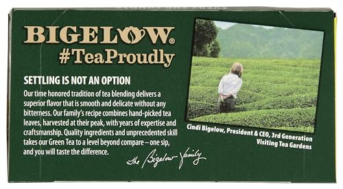 Image of Bigelow Tea Jasmine Green Tea 20 Count (Pack of 1)