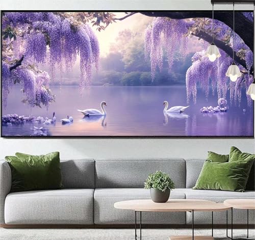 Peinture Diamant Adulte pour une décoration murale zen au salon
