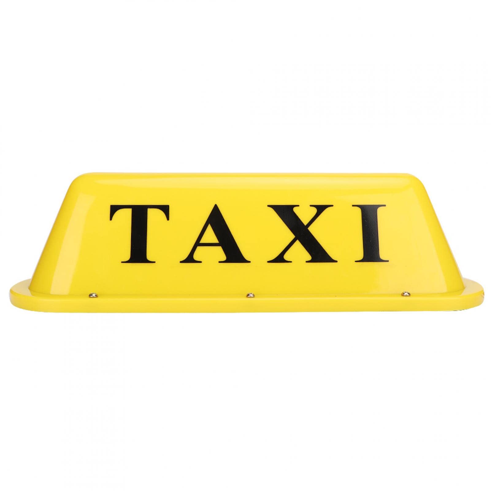 Luz de Taxi, Luz de Taxi Magnética, Letrero de Taxi Magnético Led de 12 V, Lámpara de Luz Súper Brillante en la Azotea del Coche con Encendedor de Cigarros(Amarillo)
