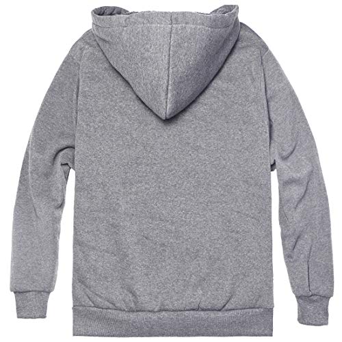 Image of Gary Com Heavyweight Sherpa Hoodies for Men, Thick Fleece Lined Full Zip Up Winter Warm Sweatshirts Work Jackets